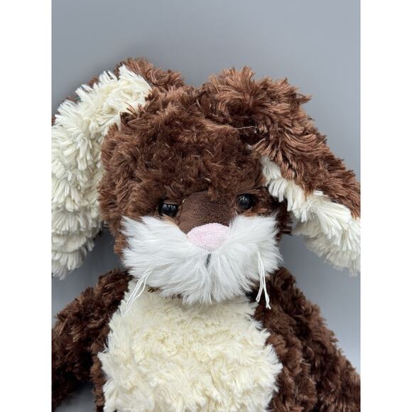 Ganz Bunny Rabbit Twitchie Brown & White Plush 16" Stuffed Animal - Picture 2 of 9